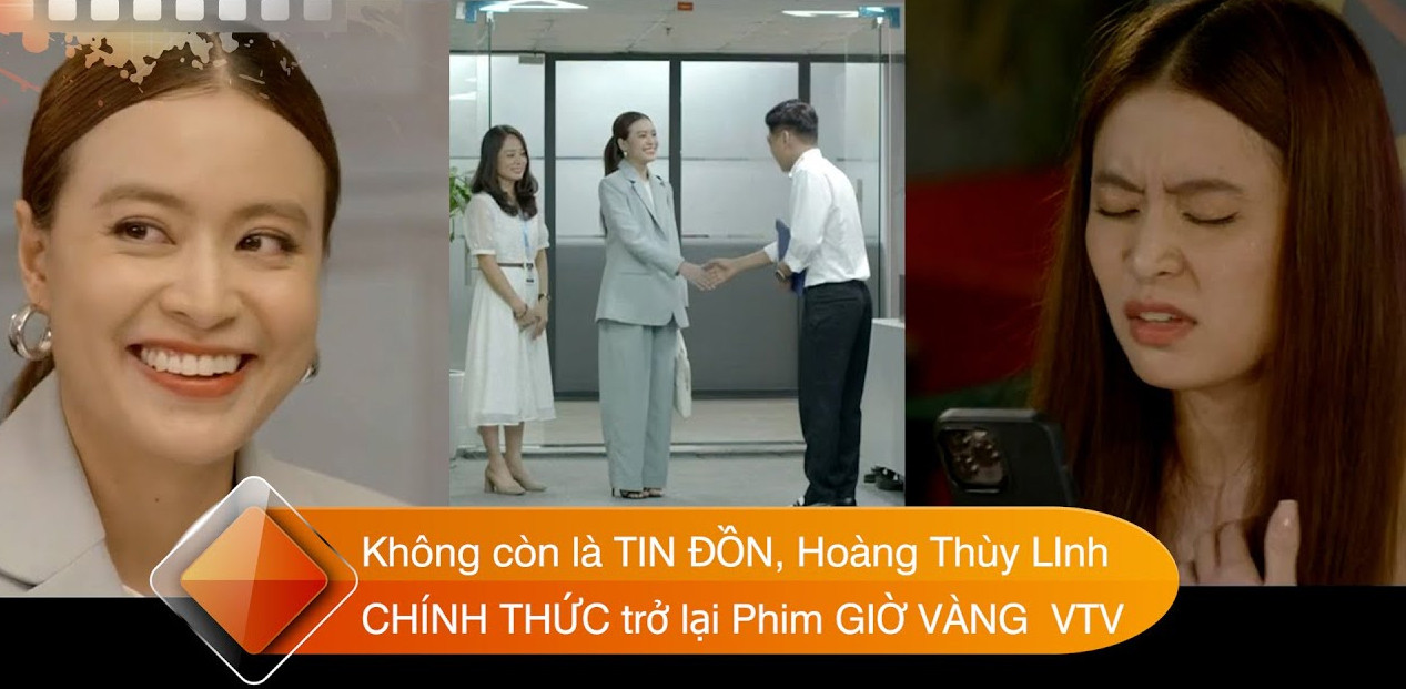 Hoàng Thùy Linh trở lại sóng phim giờ vàng VTV đóng cùng 'trai hư' Trọng Lân