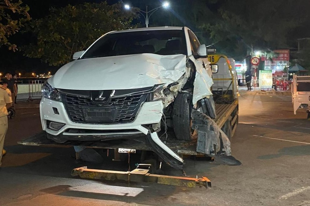 Tài xế tông chủ nhà hàng đứt chân là Phó Trưởng Cơ quan Điều tra hình sự KV1
