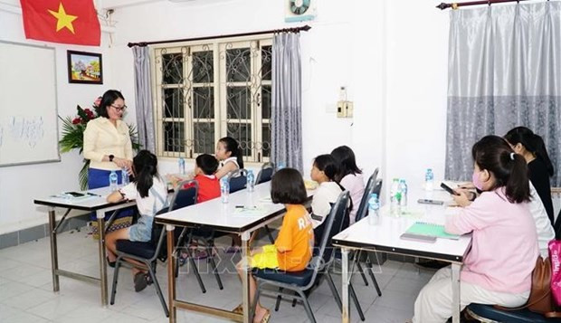 Vietnamese language helps overseas Vietnamese connect with homeland hinh anh 1