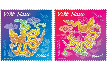 Bộ TT&TT phát hành bộ tem bưu chính ‘Tết Giáp Thìn’ 2024