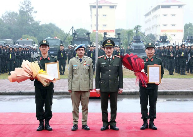 First police peacekeeping unit of Vietnam established hinh anh 1