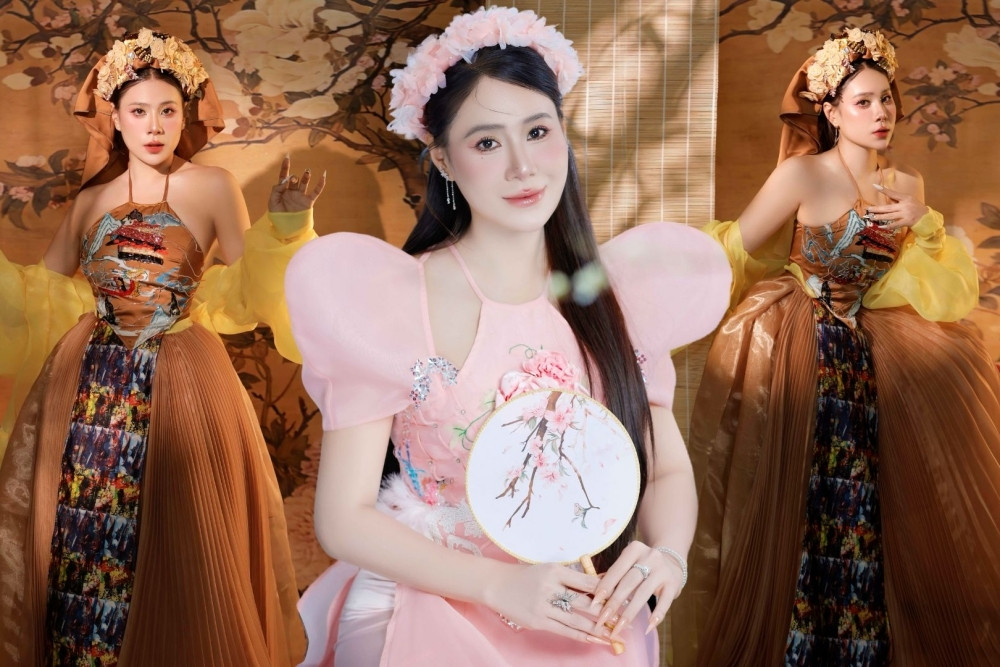 Hồ Bích Trâm thích mặc đồ bộ, dọn chuồng bò giúp mẹ, mong sinh thêm con