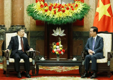 Chủ tịch nước tiếp Trưởng Ban Tuyên truyền Trung ương Đảng Cộng sản Trung Quốc
