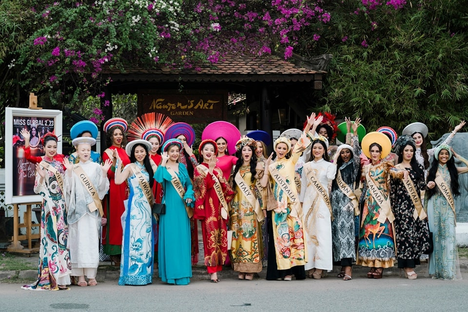 Xem trực tiếp bán kết, chung kết Miss Global 2023 trên FPT Play