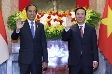 Chủ tịch nước: Đã đến lúc xem xét nâng tầm quan hệ Việt Nam-Indonesia