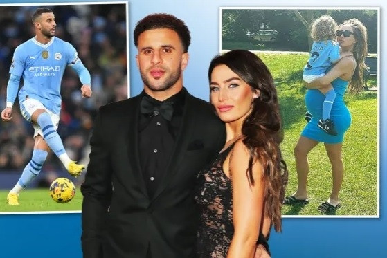 Đội trưởng Man City, Kyle Walker bị vợ bỏ vì bê bối ngoại tình