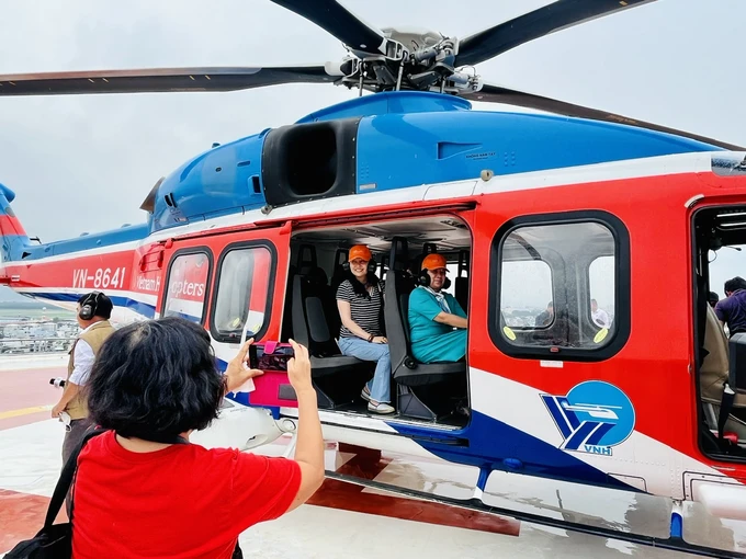 HCMC plans helicopter tours to attract visitors