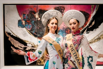 Miss Global 2023 finalists explore Vietnamese culture