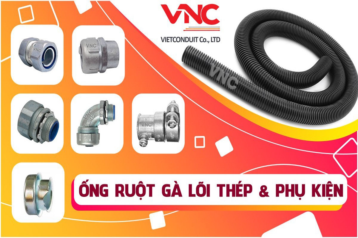 Ống ruột gà lõi thép Vietconduit - giải pháp hỗ trợ chống cháy nổ tại công trình