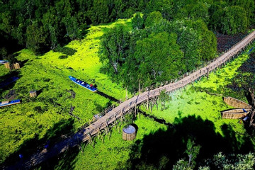 Tỉnh nào có cây cầu tre xuyên rừng dài nhất Việt Nam?