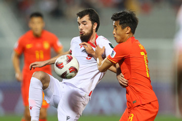 Trung Quốc chia điểm Tajikistan trận mở màn Asian Cup