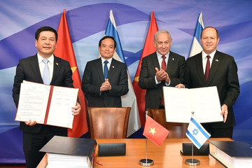 Việt Nam ký kết FTA với Israel