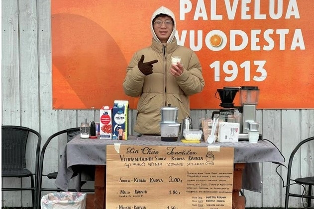 Vietnamese salt coffee conquers Finnish taste buds