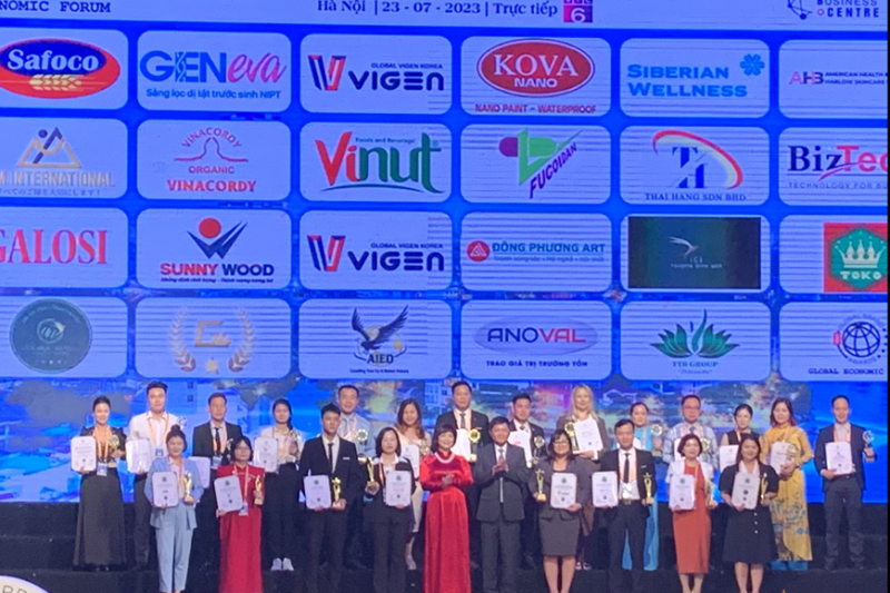 Công bố danh sách doanh nghiệp “Thương hiệu xuất sắc toàn cầu 2023”