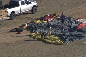 Khinh khí cầu rơi ở Mỹ, 4 người thiệt mạng