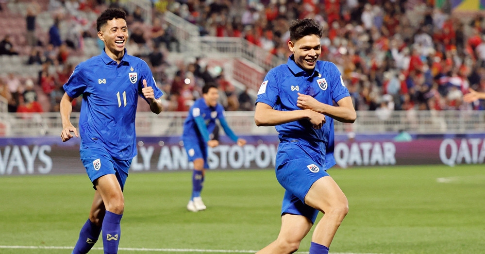 Kết quả bóng đá Thái Lan 2-0 Kyrgyzstan, vòng bảng Asian Cup 2024