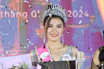Nữ sinh 19 tuổi Trịnh Huyền Mai đăng quang Hoa khôi Sinh viên Việt Nam 2023