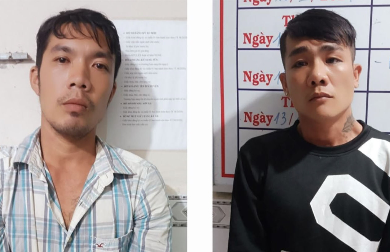 Bắt 2 đối tượng ở Kiên Giang mang súng đã lên đạn đi chơi đêm