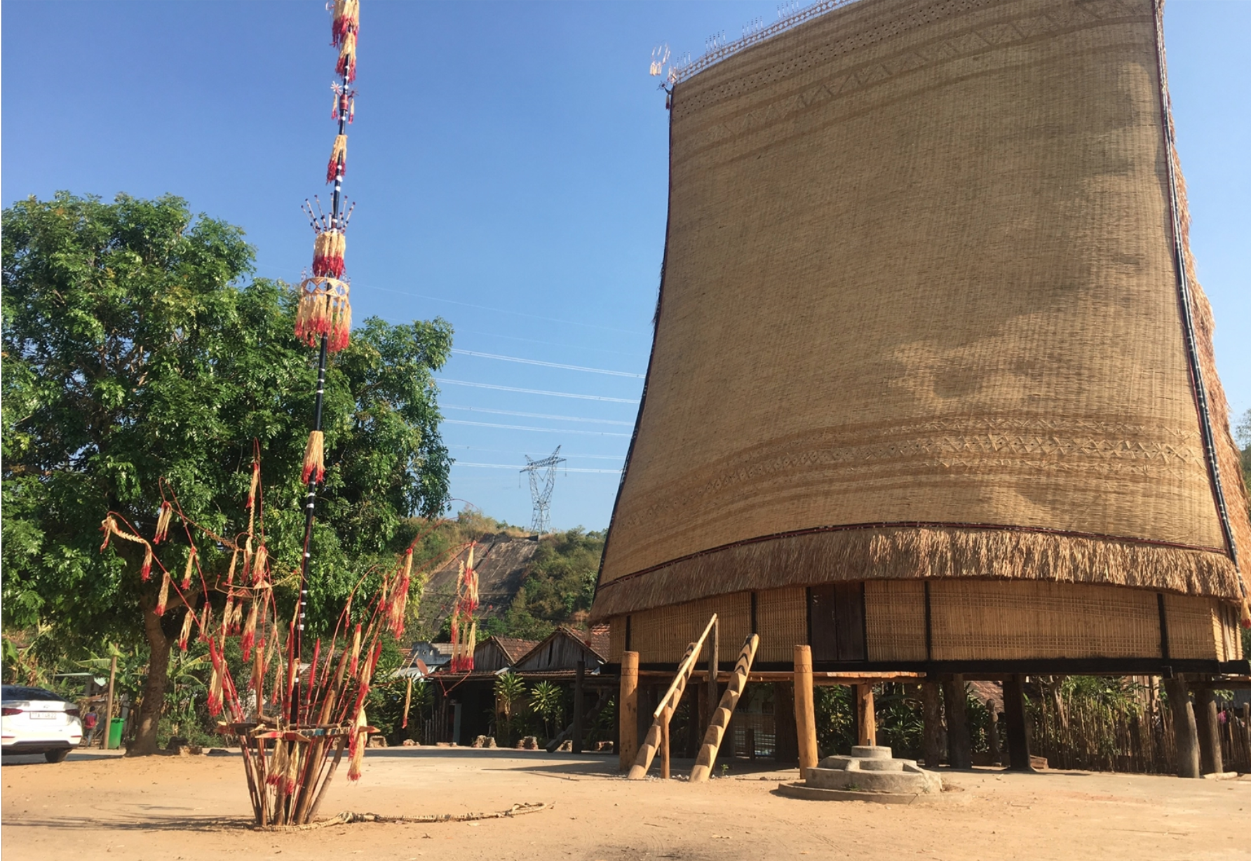 The village with unique traditional cultural values of Bahnar people