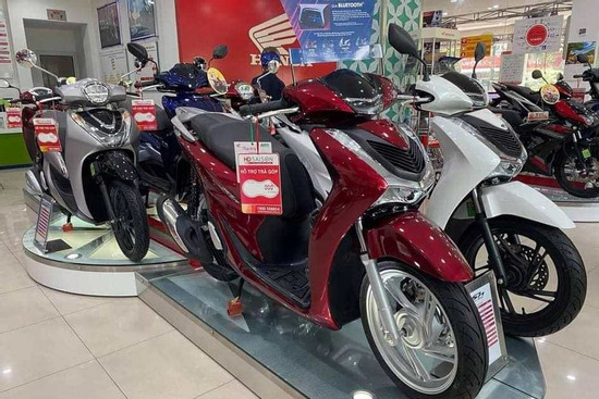 Thị trường xe máy ế ẩm, Honda SH, Yamaha Exciter giảm sập sàn