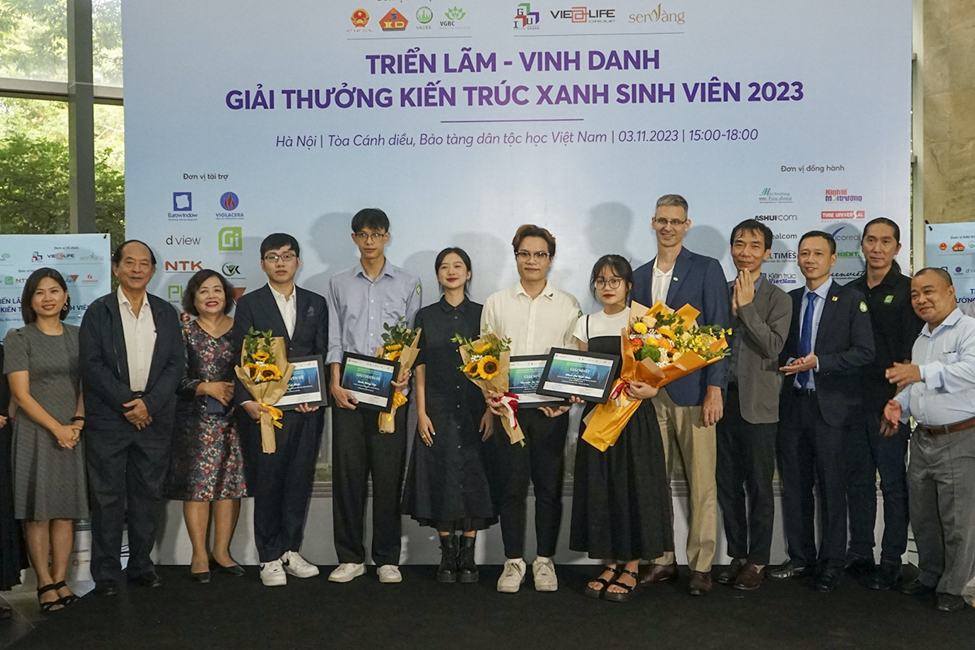 Vinh danh giải thưởng Kiến trúc xanh sinh viên 2023