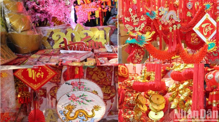 bustling city street gearing up for coming tet holiday picture 9