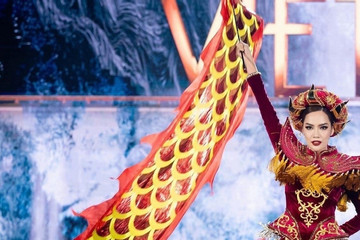 Vietnamese outfit voted as best costume in 2023’s global pageants