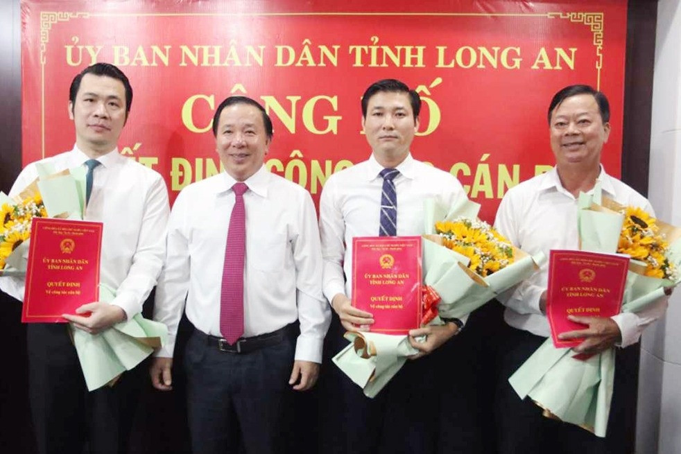 Ông Trương Tấn Sơn được bổ nhiệm làm Phó Giám đốc Sở Xây dựng Long An