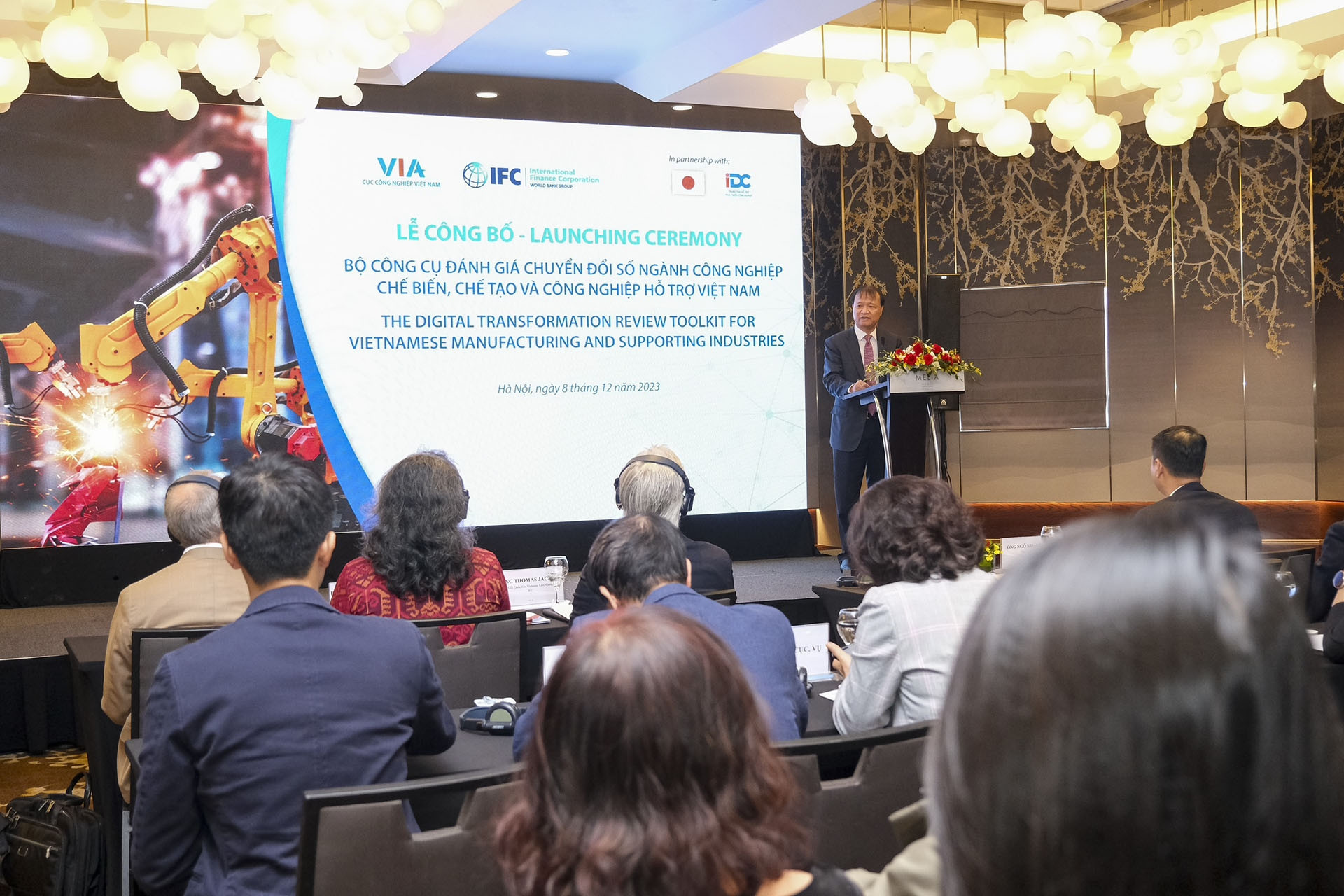 Ra mắt Bộ công cụ Đánh giá Chuyển đổi số ngành công nghiệp hỗ trợ Việt Nam