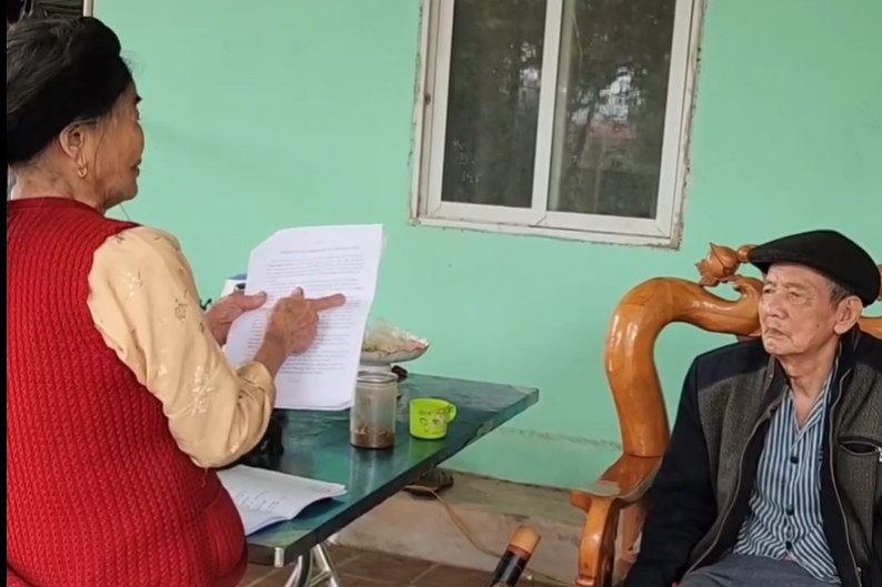 Thực hư video cụ bà 92 tuổi đòi ly hôn chồng 94 tuổi, không cần chia tài sản