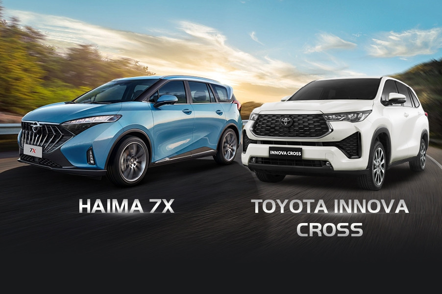 Xe MPV giá 800 triệu, chọn &apos;tân binh&apos; Haima 7X hay Toyota Innova Cross?