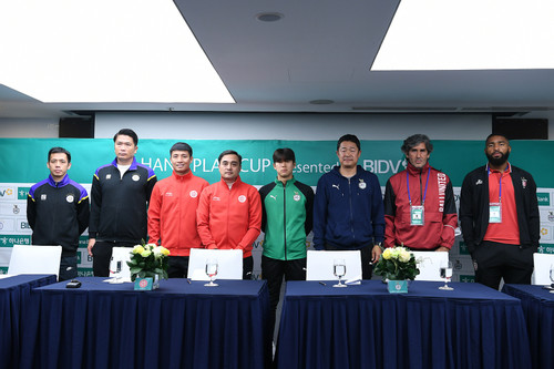 Hà Nội FC và Thể Công Viettel đọ sức đội bóng Indonesia, Hàn Quốc