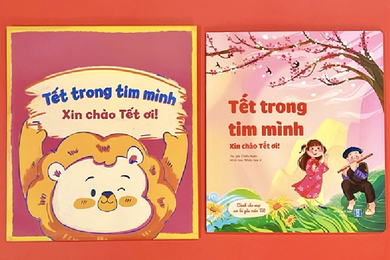 Sách Tết thiếu nhi tưng bừng đón năm con Rồng