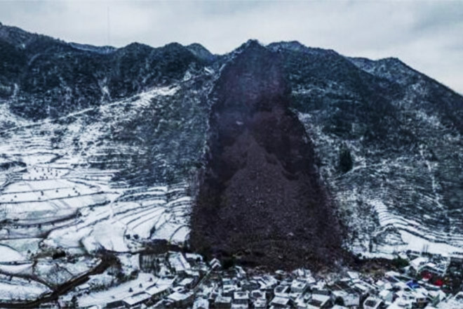 Cảnh lở đất kinh hoàng tại Trung Quốc, số người thiệt mạng tiếp tục tăng