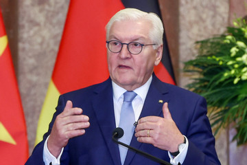 Tổng thống Đức: 'Lần thứ 3 thăm Việt Nam, đất nước tôi rất tôn trọng, coi trọng'