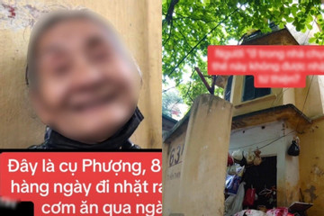 Sự thật cụ bà vô gia cư 'ngày xin đồ từ thiện, tối về nhà chục tỷ' ở Hà Nội