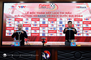 Tám đội bóng tranh tài tại giải futsal VĐQG 2024