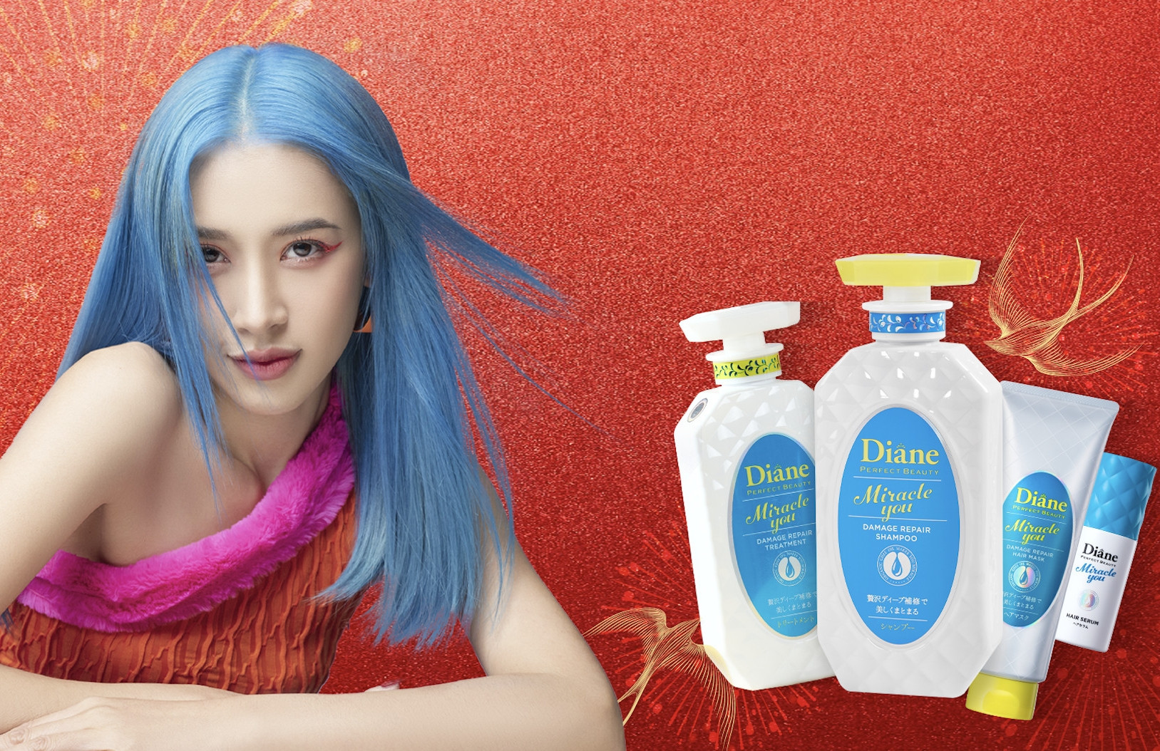 Color Of Tết: Lời chúc tết ấn tượng từ dầu gội Diane