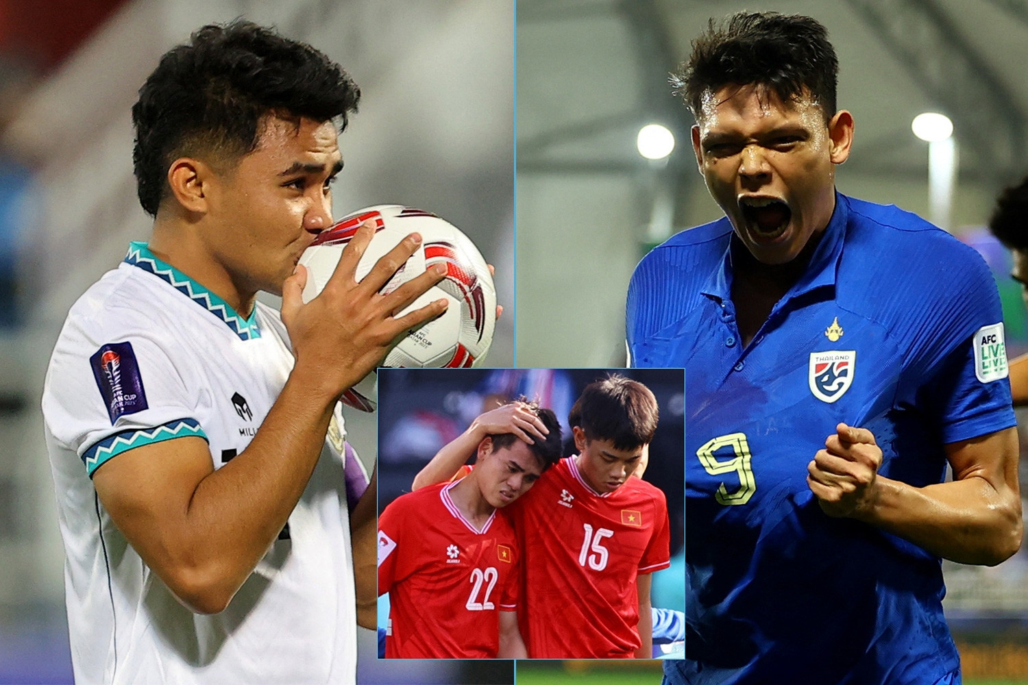 Asian Cup 2023: Thái Lan, Indonesia cười, tuyển Việt Nam đi lùi