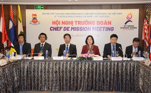 Da Nang hosts 13th ASEAN Schools Games’ Chef de Mission Meeting