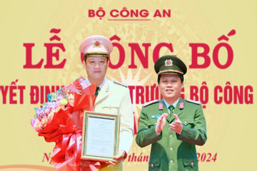 Thượng tá Nguyễn Đức Cường được bổ nhiệm chức Phó Giám đốc Công an Nghệ An
