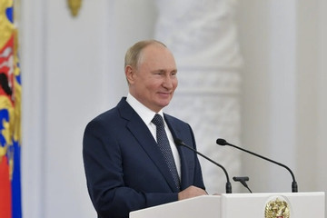 Ông Putin chính thức đăng ký tranh cử Tổng thống Nga