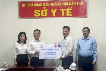 Bình Việt Đức ‘tiếp sức’ người hiến máu ở các tỉnh miền Tây