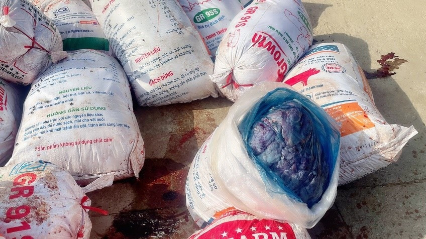 Liên tiếp bắt giữ hàng tấn 'thực phẩm bẩn' đang đi tiêu thụ- Ảnh 3.