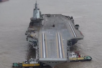 Trung Quốc công bố ảnh tàu sân bay 'hiện đại nhất'