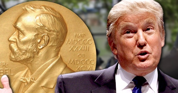 Nghị sĩ Cộng hòa đề xuất ông Trump nhận giải Nobel Hòa bình