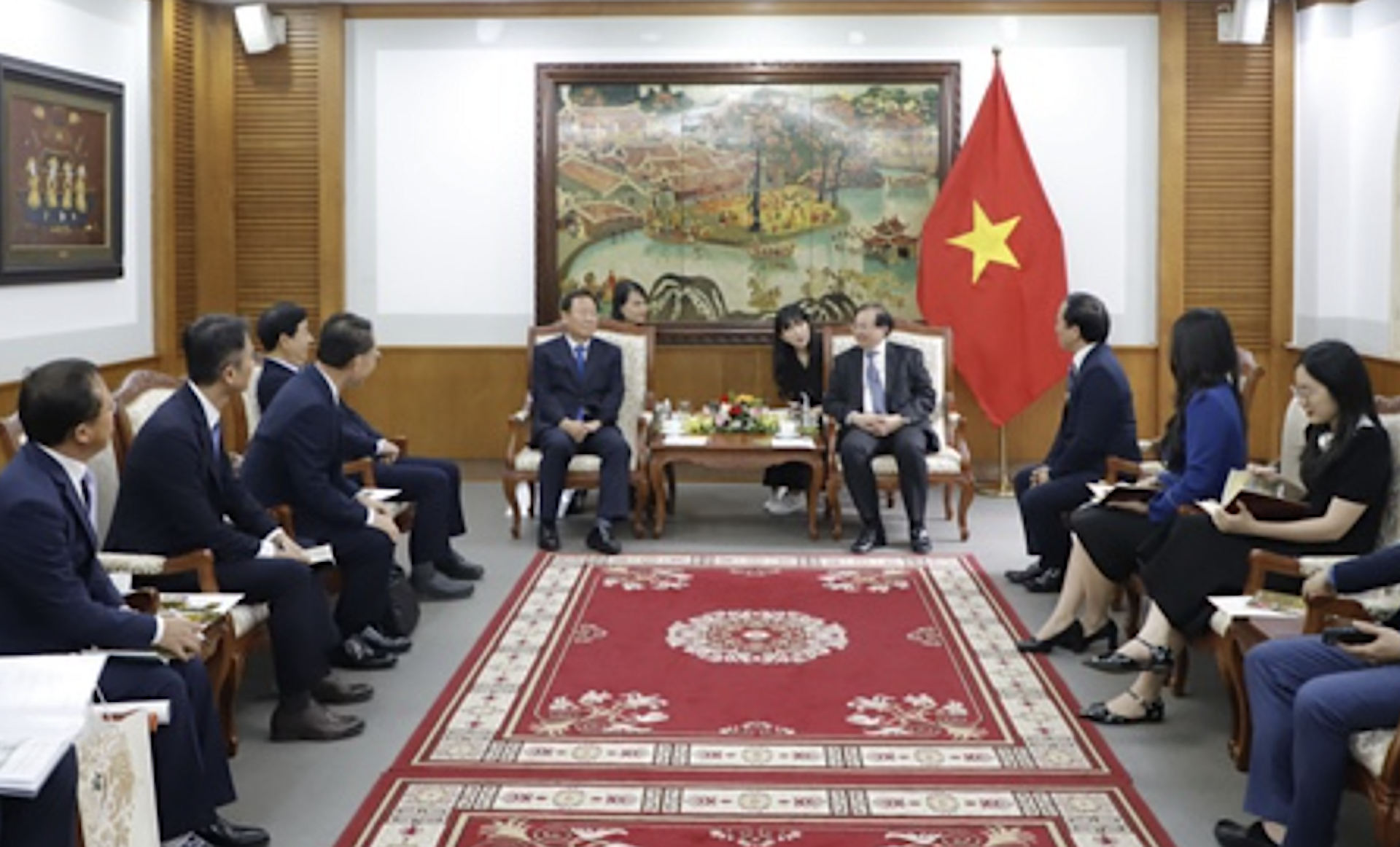 Sẽ xây dựng Làng Việt Nam 