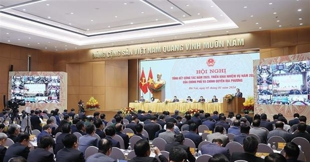 Vietnamese government, local administrations review operations in 2023