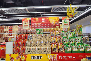 Đa dạng lựa chọn giỏ quà Tết tại LOTTE Mart