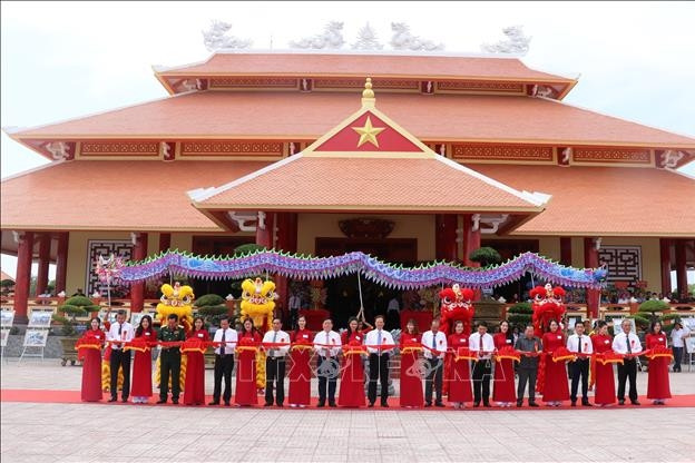 Khánh thành Khu chứng tích chiến tranh rừng tràm Bang Biện Phú